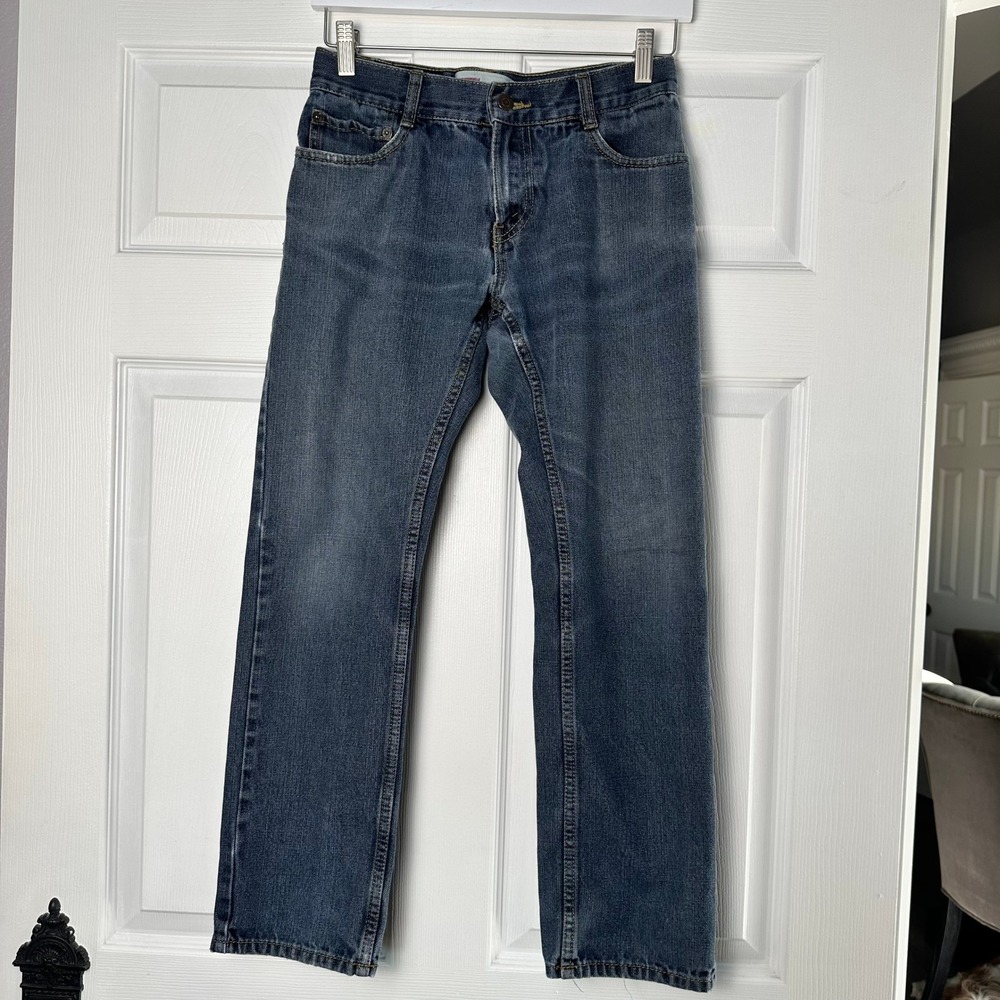 Levis 511 Skinny Jeans Womens 16 Reg Medium Wash Denim W28 x L28